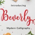 Beverly Script Font - Featured Image