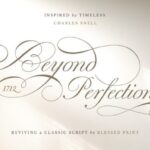 Beyond Perfection Font - Featured Image