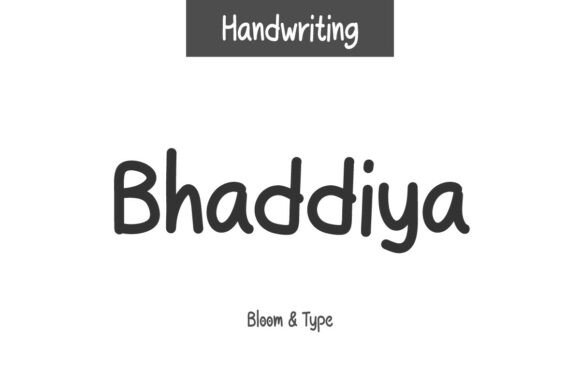 Bhaddiya Font - Featured Image