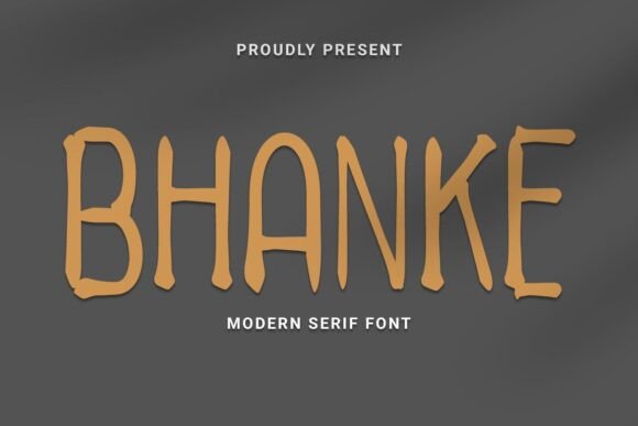 Bhanke Font - Featured Image