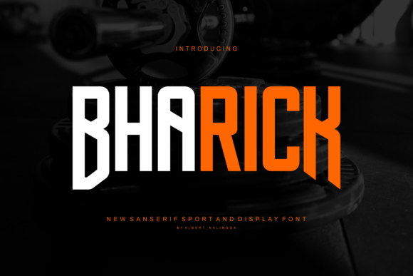 Bharick Font - Featured Image