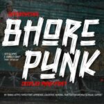 Bhore Punk Font - Featured Image
