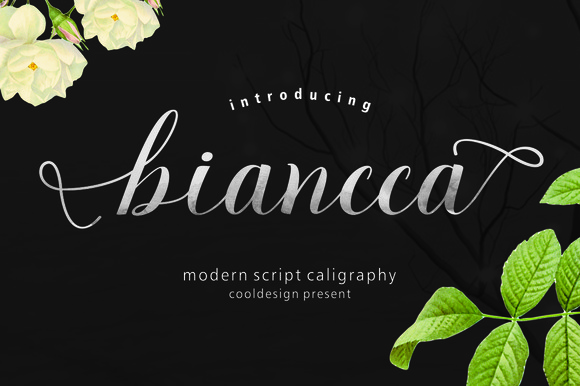 Biancca Script Font - Featured Image