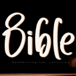 Bible Font - Featured Image
