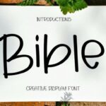 Bible Font - Featured Image