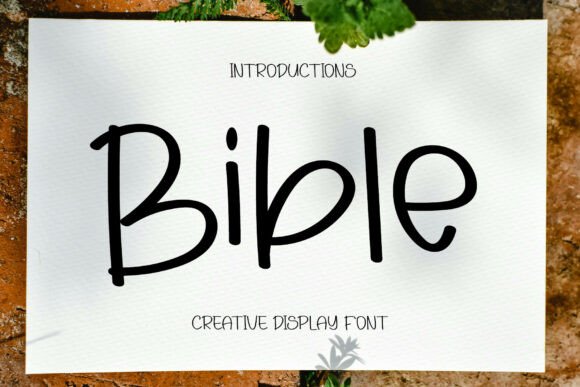 Bible Font - Featured Image