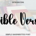 Bible Verse Font - Featured Image