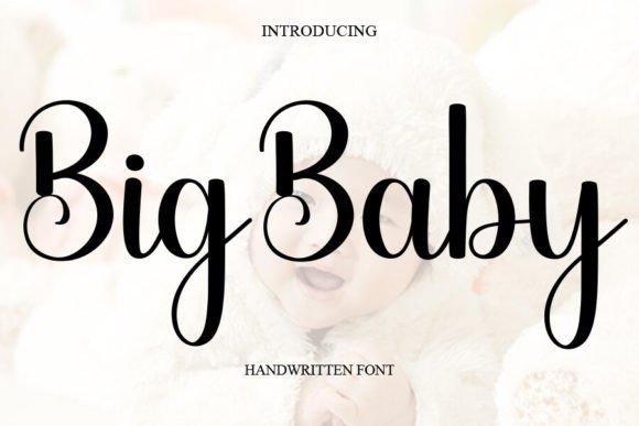 Big Baby Font - Featured Image