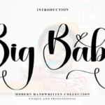 Big Baby Font - Featured Image
