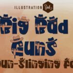 Big Bad Guns Font - Featured Image
