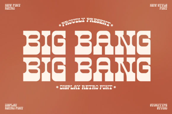 Big Bang Font - Featured Image