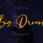 Big Dreams Font - Featured Image