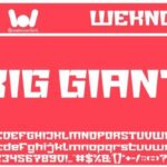 Big Giant Font - Featured Image