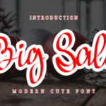 Big Sale Font - Featured Image