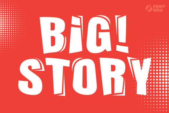 Big Story Font - Featured Image