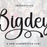 Bigdey Font - Featured Image