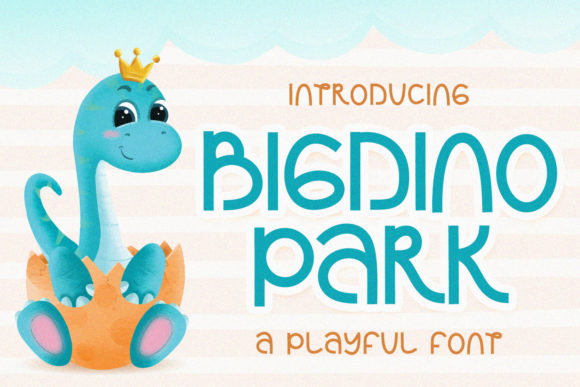 Bigdino Park Font - Featured Image