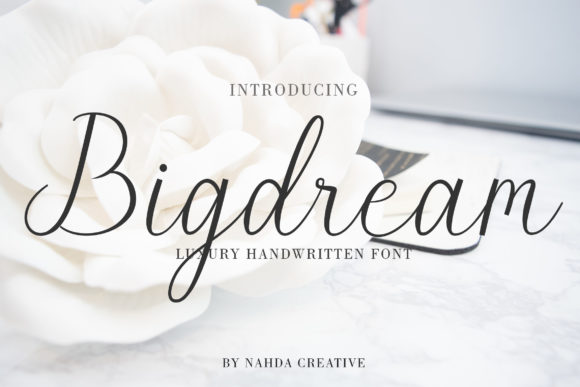 Bigdream Font - Featured Image