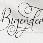 Bigender Font - Featured Image
