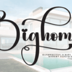 Bighome Font - Featured Image