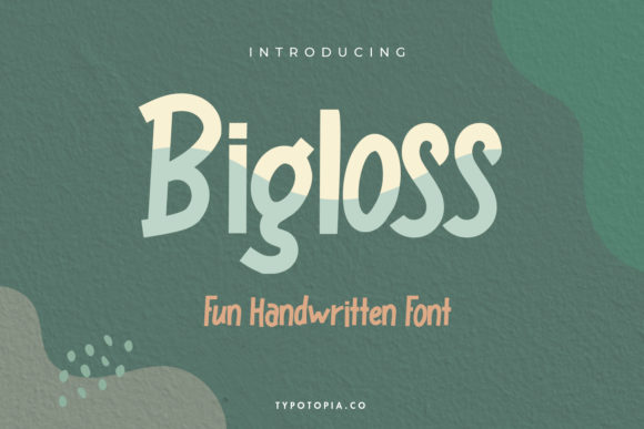 Bigloss Font - Featured Image
