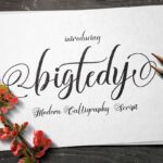 Bigtedy Font - Featured Image
