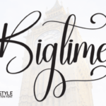 Bigtime Font - Featured Image