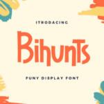 Bihunts Font - Featured Image