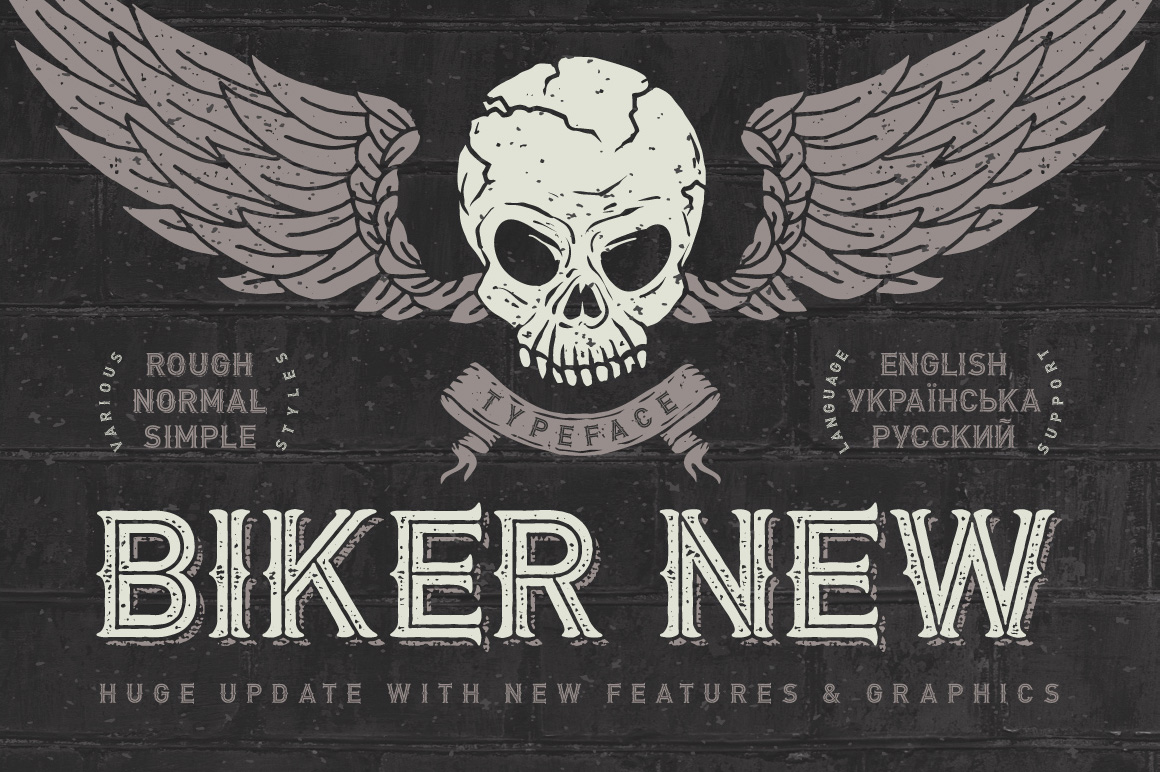 Biker Font - Featured Image