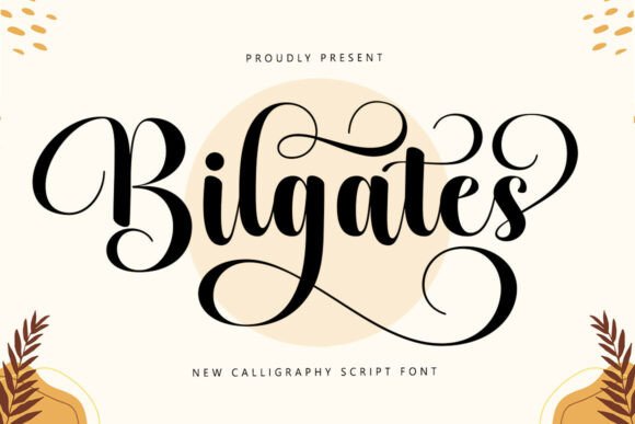 Bilgates Font - Featured Image