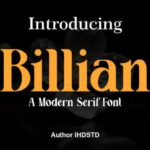 Billian Font - Featured Image