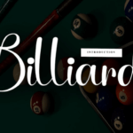 Billiard Font - Featured Image