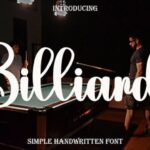 Billiard Font - Featured Image