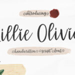 Billie Olivia Font - Featured Image