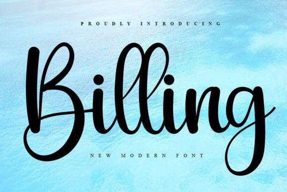 Billing Font - Featured Image