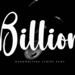 Billion Font - Featured Image