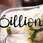 Billion Font - Featured Image