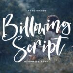 Billowing Script Font - Featured Image
