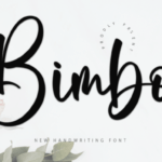Bimbo Font - Featured Image