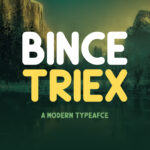 Bince Triex Font - Featured Image