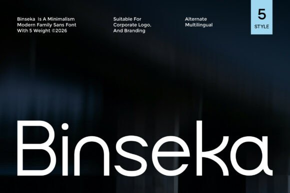Binseka Font - Featured Image