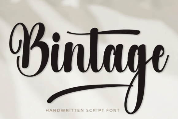 Bintage Font - Featured Image