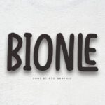 Bionle Font - Featured Image