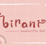 Birani Font - Featured Image
