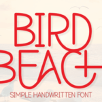 Bird Beach Font - Featured Image