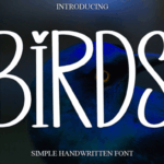Birds Font - Featured Image