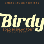 Birdy Font - Featured Image