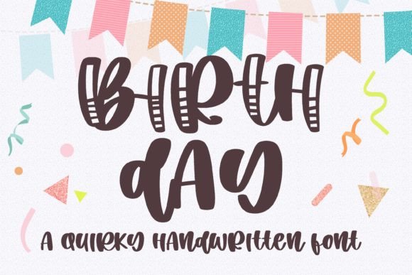 Birth Day Font - Featured Image