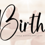 Birth Font - Featured Image