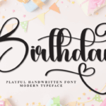 Birthday Font - Featured Image